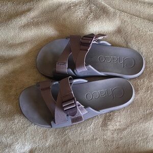 Chaco purple Slide Sandals